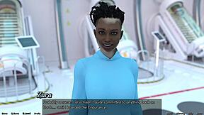 Oh wow, blocat în spațiu 7 cu sora vitregă roșcată în duș!