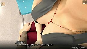 Hendes lærer putter en buttplug op i røven, fed luder fisse babe spreder fanget college stræk