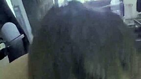 Kandy Kane dybthroater som en pro i hjemmelavet klip