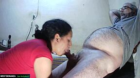 Sophia burns gives wet handjob to michael vegas monster cock