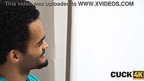 hé, nézd ezt! a terhes cseh szőke feleségem azt akarja, hogy a férje lássa, ahogy egy idegennel dug a kanapén