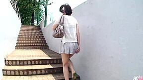 うわ、日本人ベイブのミズキがナンパされて激しく犯される