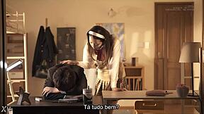 Bil sem devica in moja poročena sestra me je naučila poljubljati!