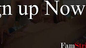 sandwich fucking with teen stepsisters in 3some