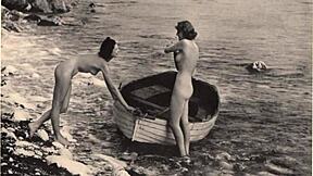 Wow, vintage kvinder fra verden indrømmer vilde erotiske hemmeligheder i håret action!