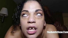 Ebony csaj nagy seggel szereti a faszszopást gettó valóságban