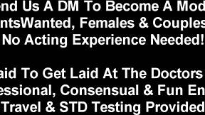 Erros nus crus do ensaio de bondage na clínica de Taylor Ortega na Flórida - Filme completo!