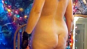 Горячая жена Стеффи празднует день рождения, танцуя большими губками киски 13 октября.