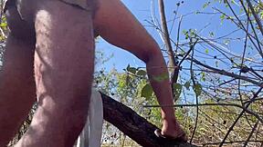 Ex Girlfriend Seduced and Fucked Roughly in Jungle